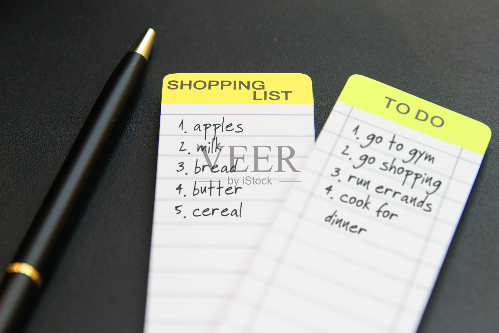 待办事项清单，便笺本照片摄影图片