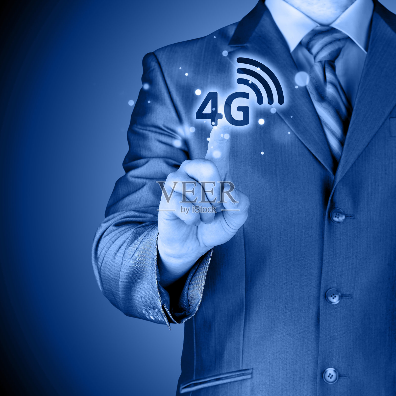 商人把4 g照片摄影图片