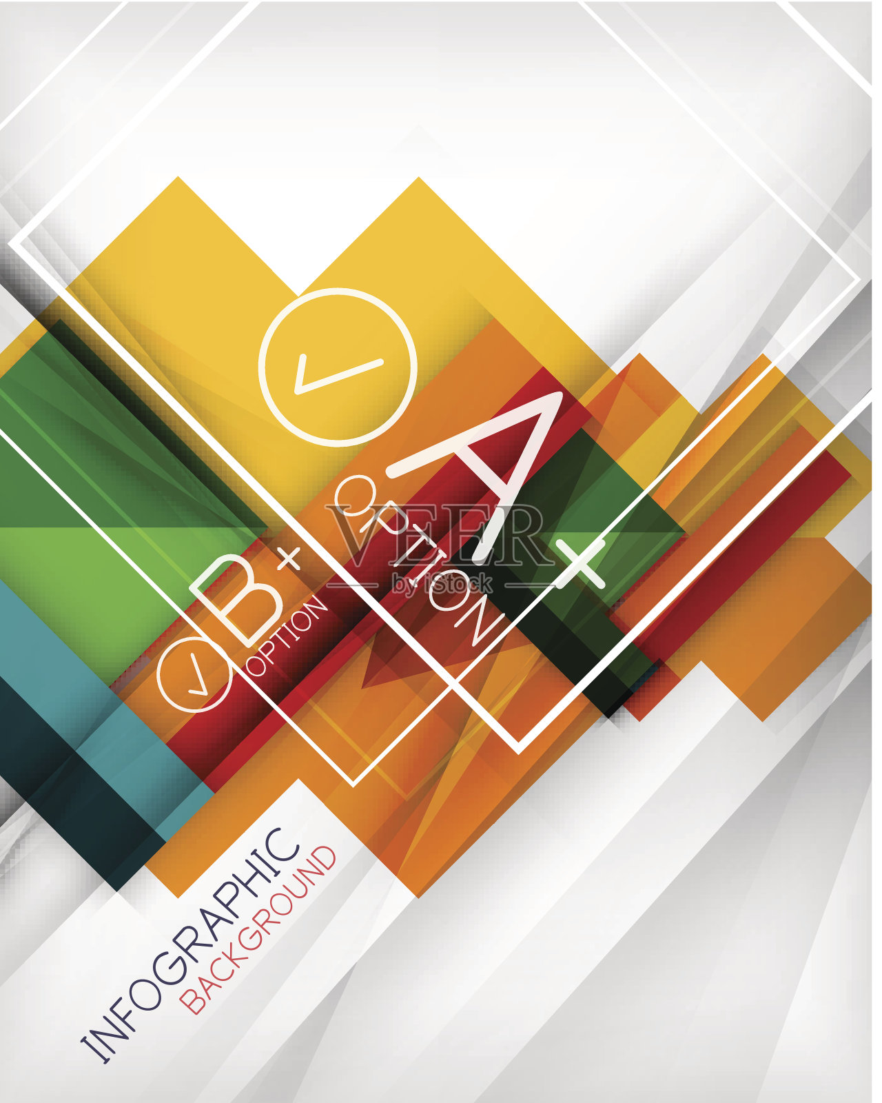 信息图形几何形状抽象背景插画图片素材