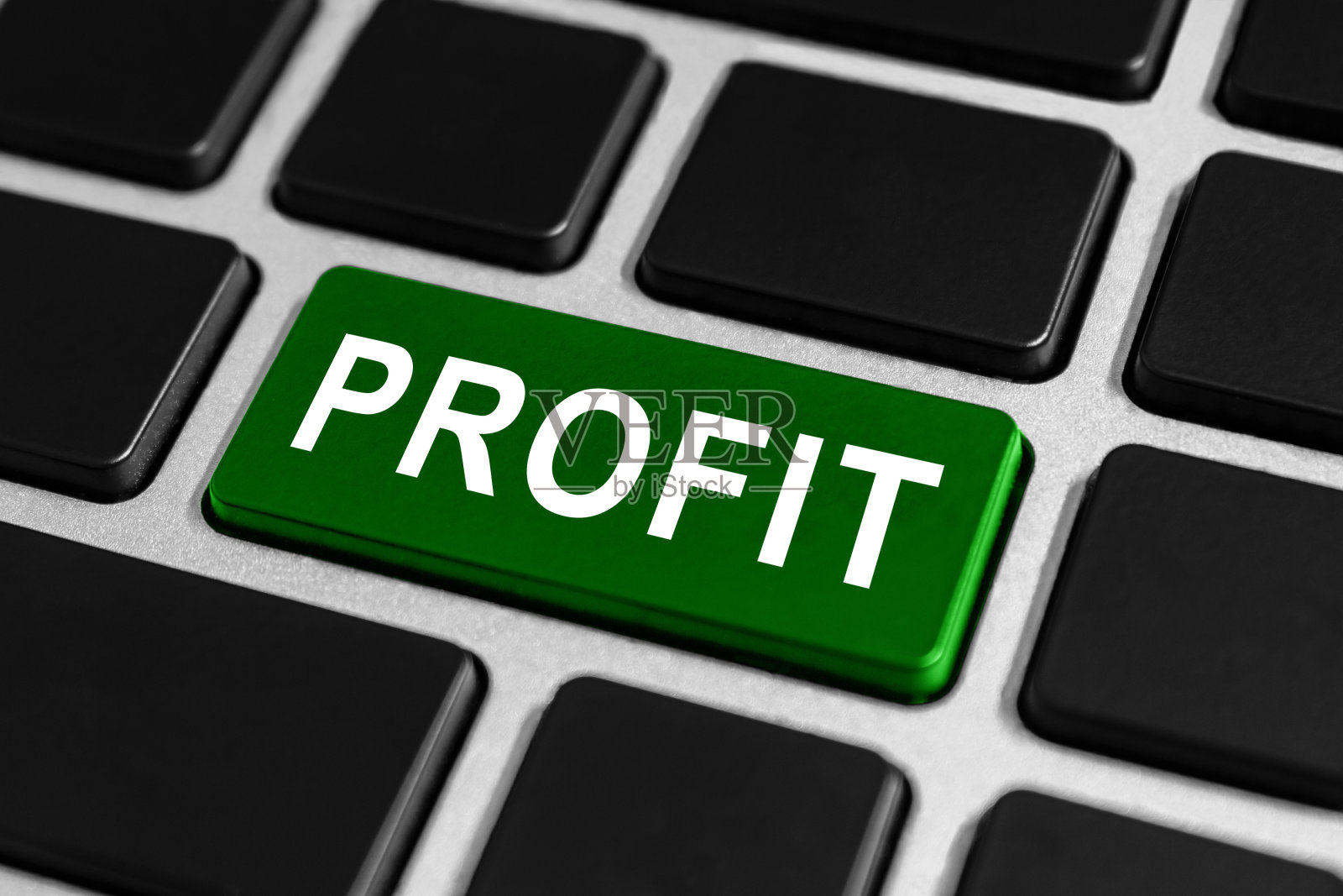 键盘盈利按钮照片摄影图片