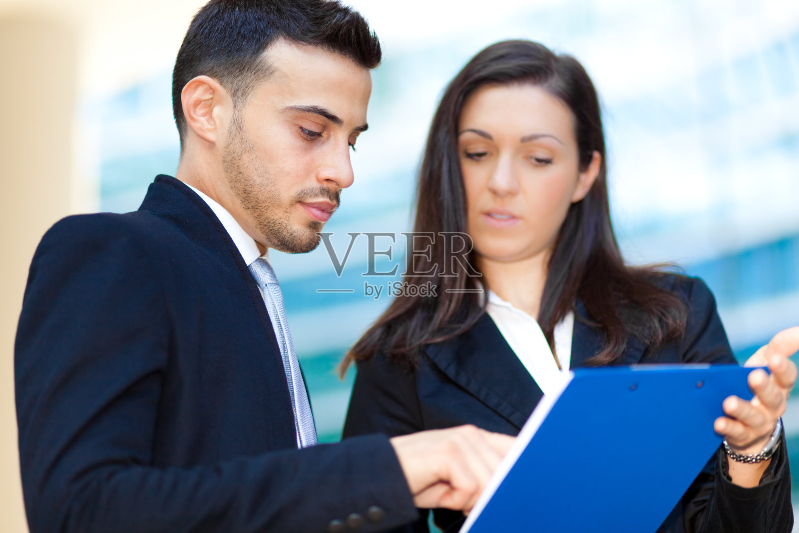 业务合作伙伴照片摄影图片