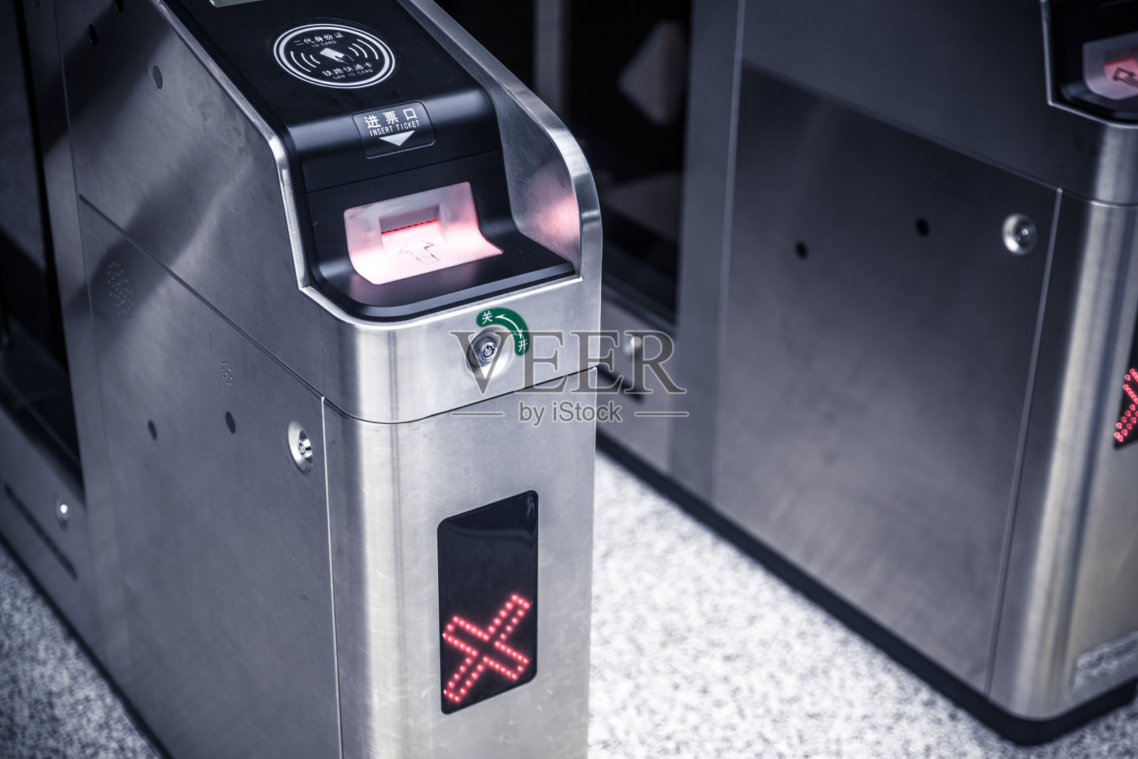 票验证机器照片摄影图片