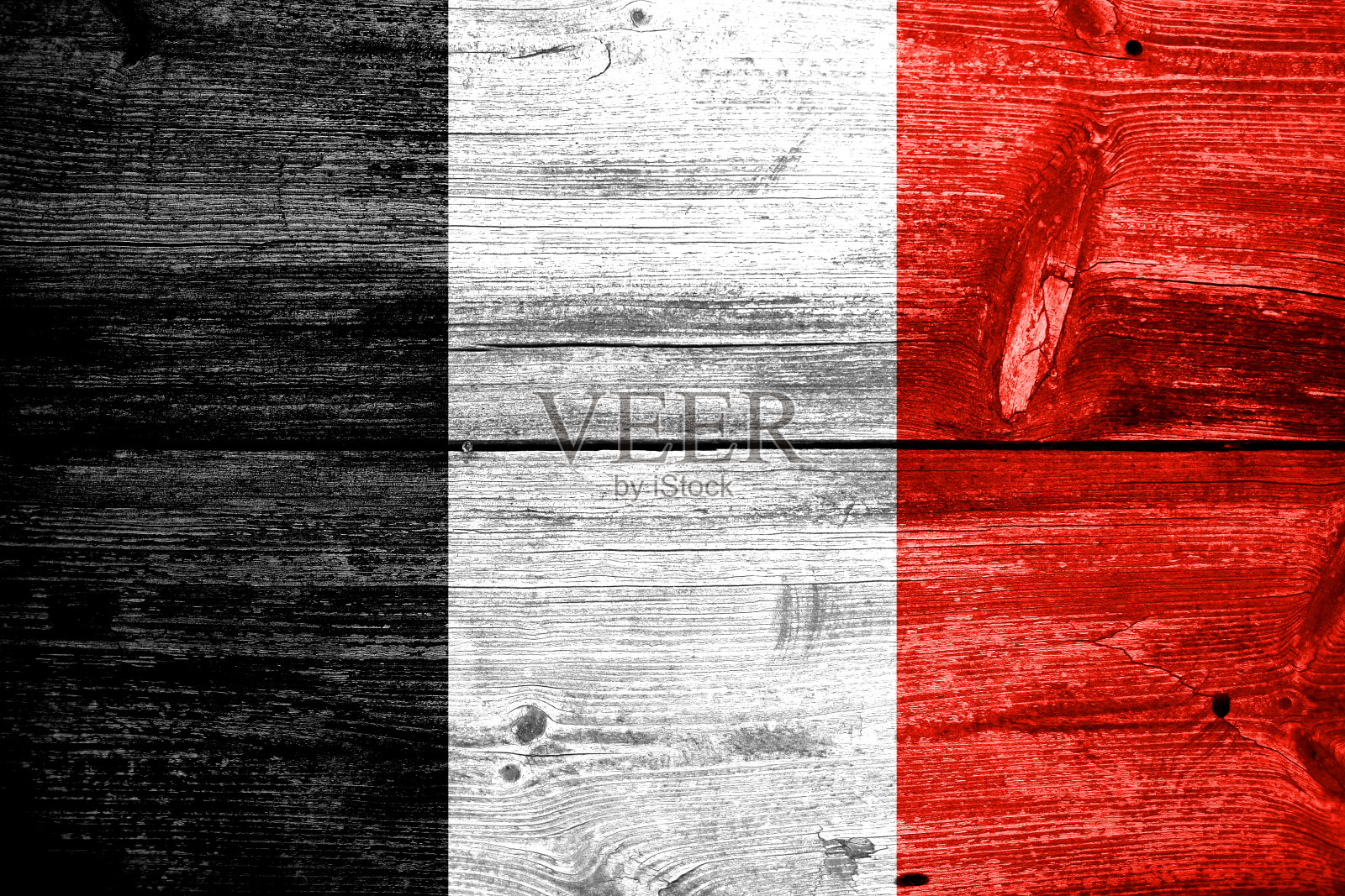 1798年的罗马共和国旗帜照片摄影图片