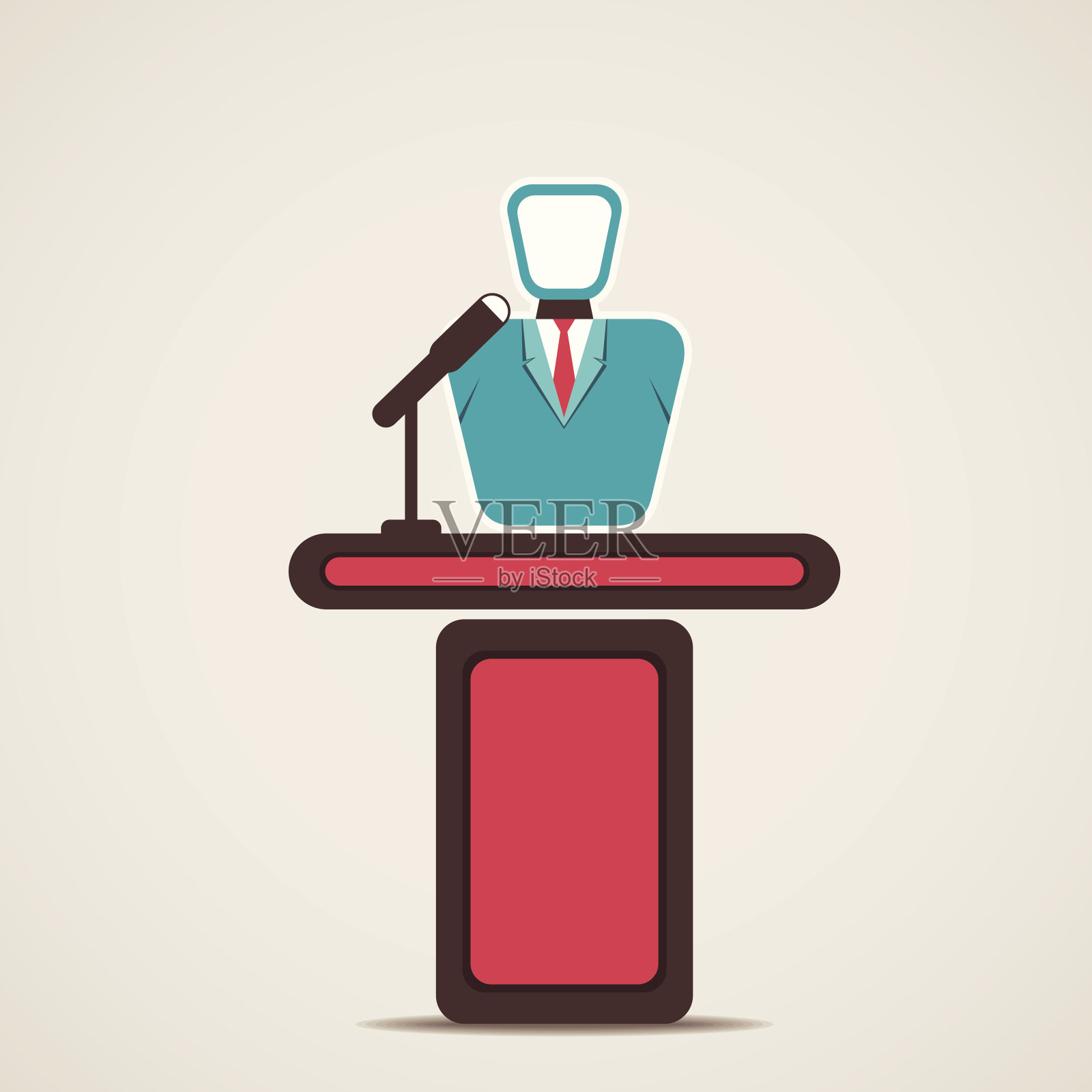 扬声器图标插画图片素材