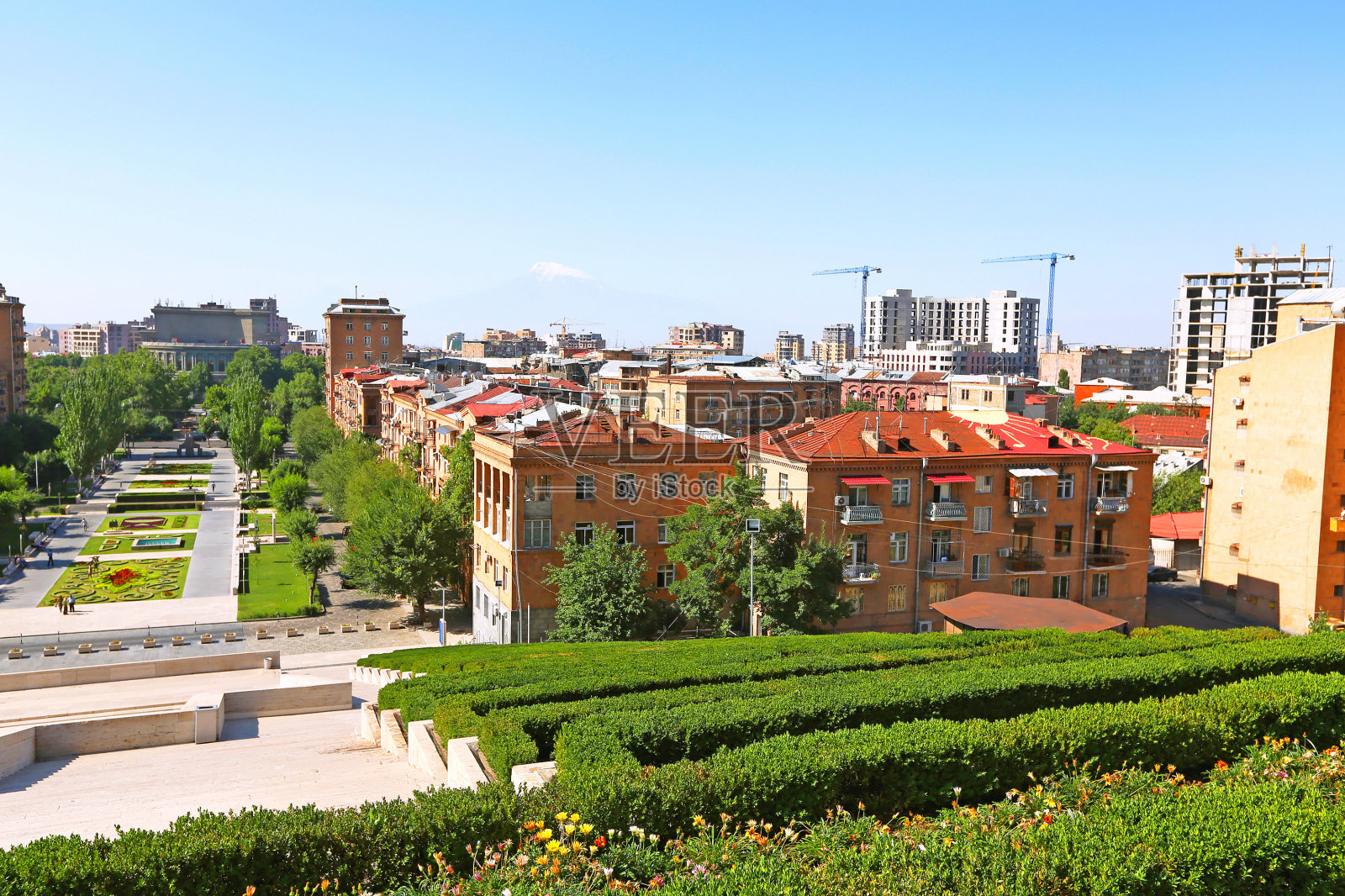 埃里温的城市照片摄影图片