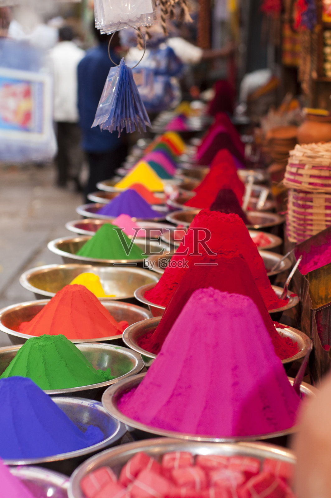 印度的颜色照片摄影图片