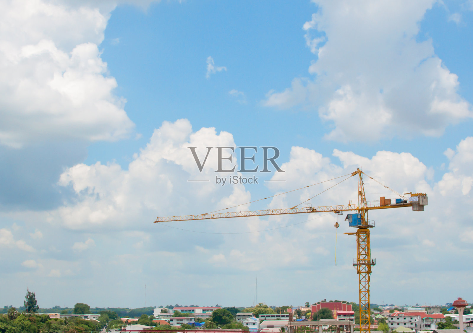 建筑起重机照片摄影图片