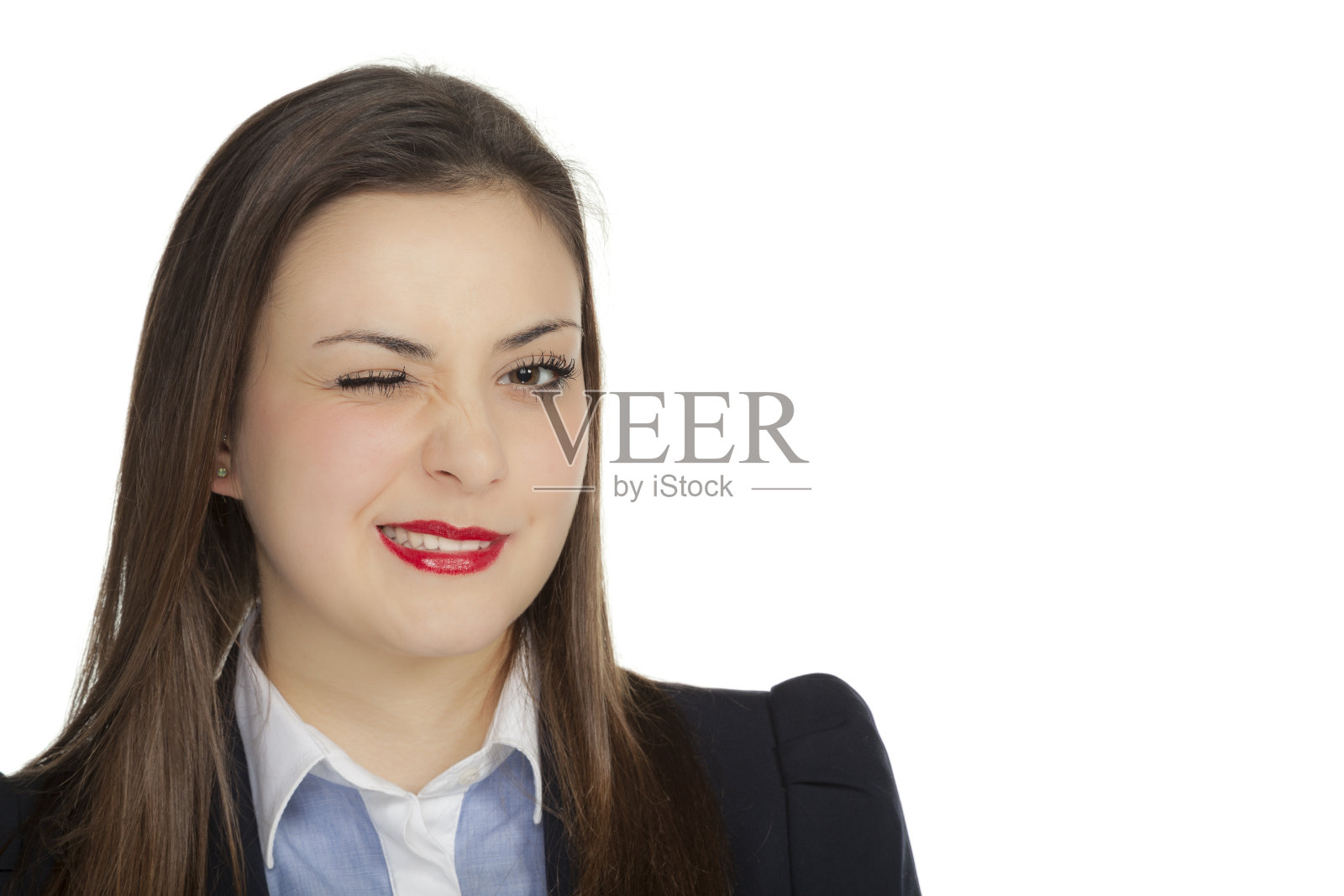 年轻快乐的女商人照片摄影图片