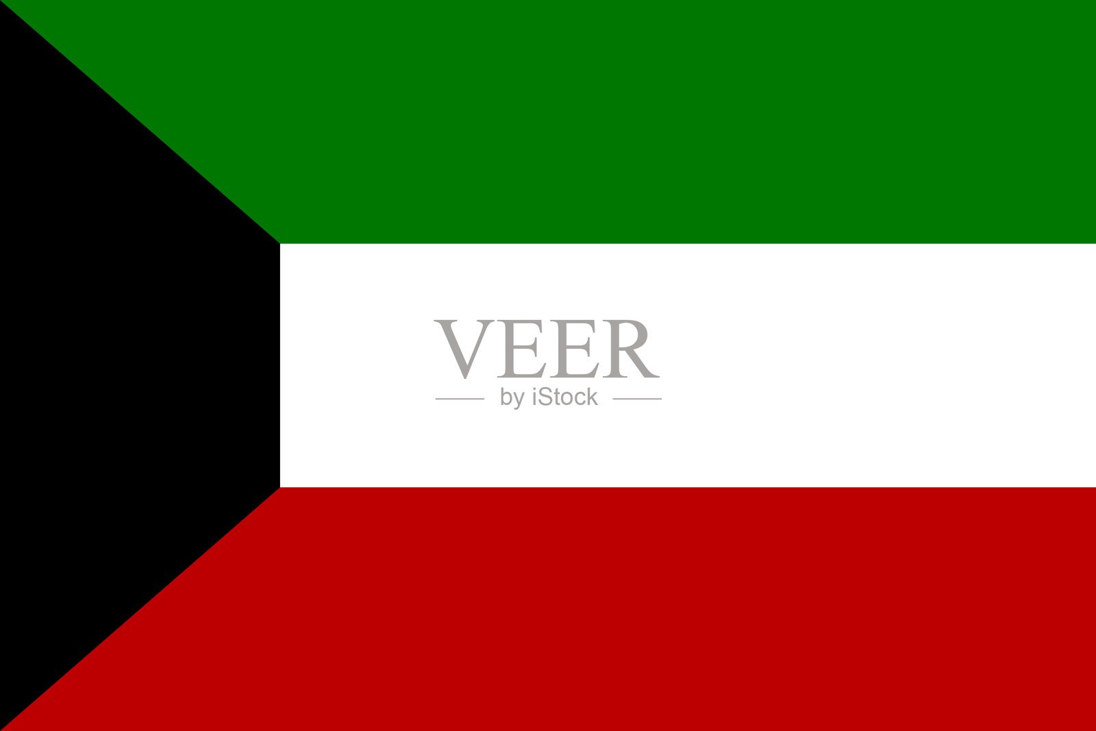 科威特国旗照片摄影图片