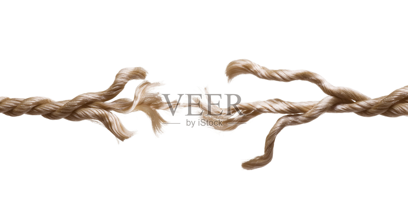 磨损的绳子孤立照片摄影图片