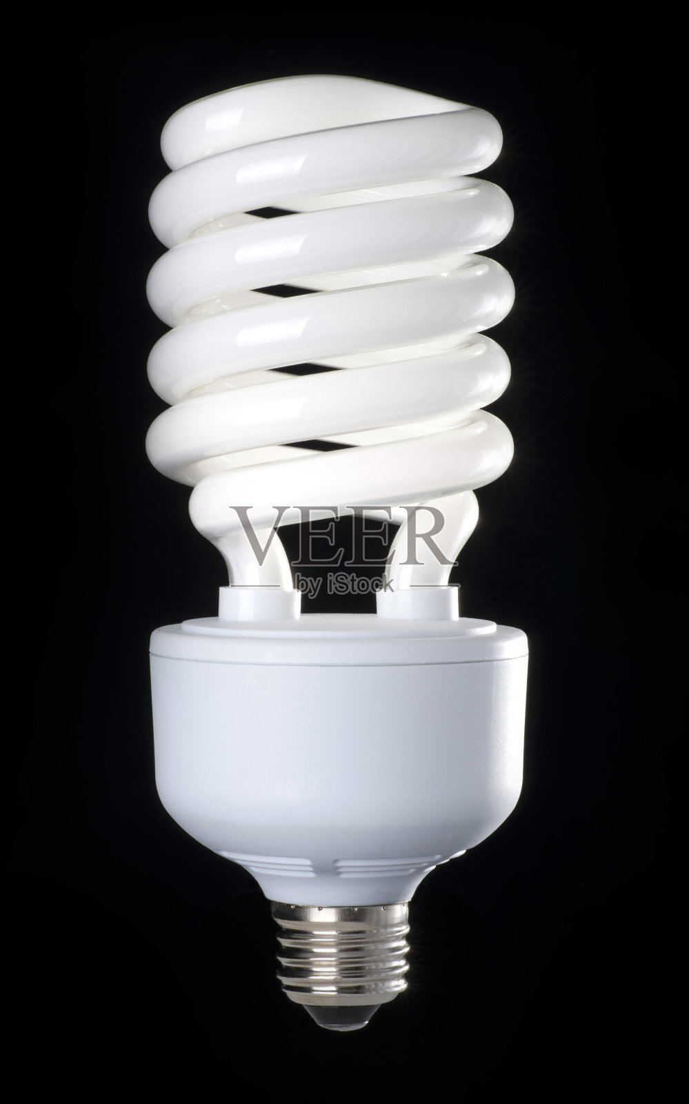 荧光灯泡照片摄影图片