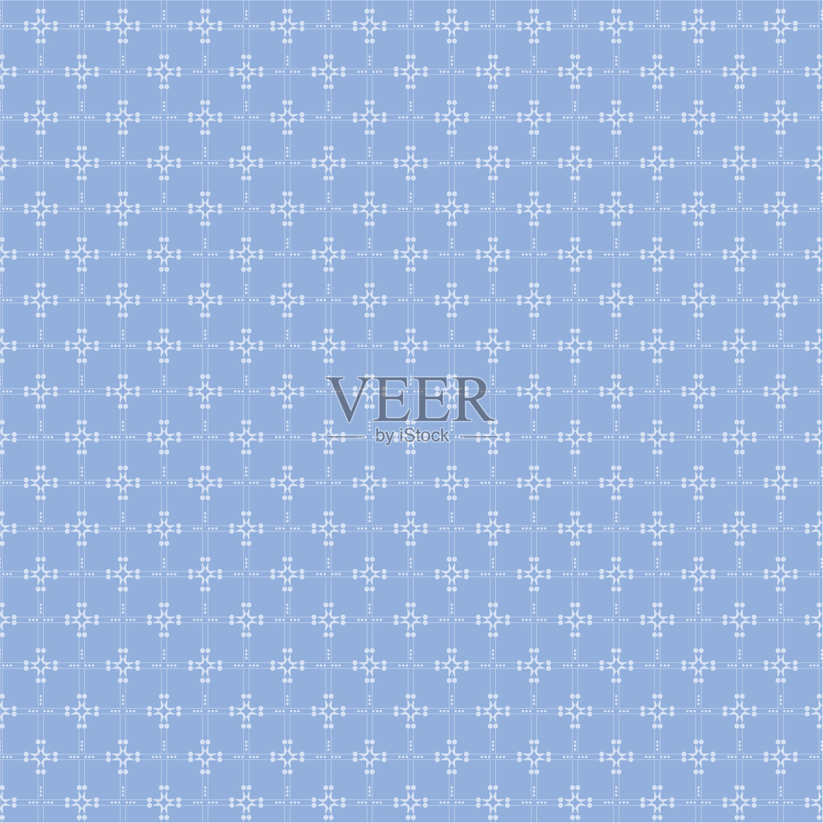 大马士革装饰墙纸的墙壁。插画图片素材