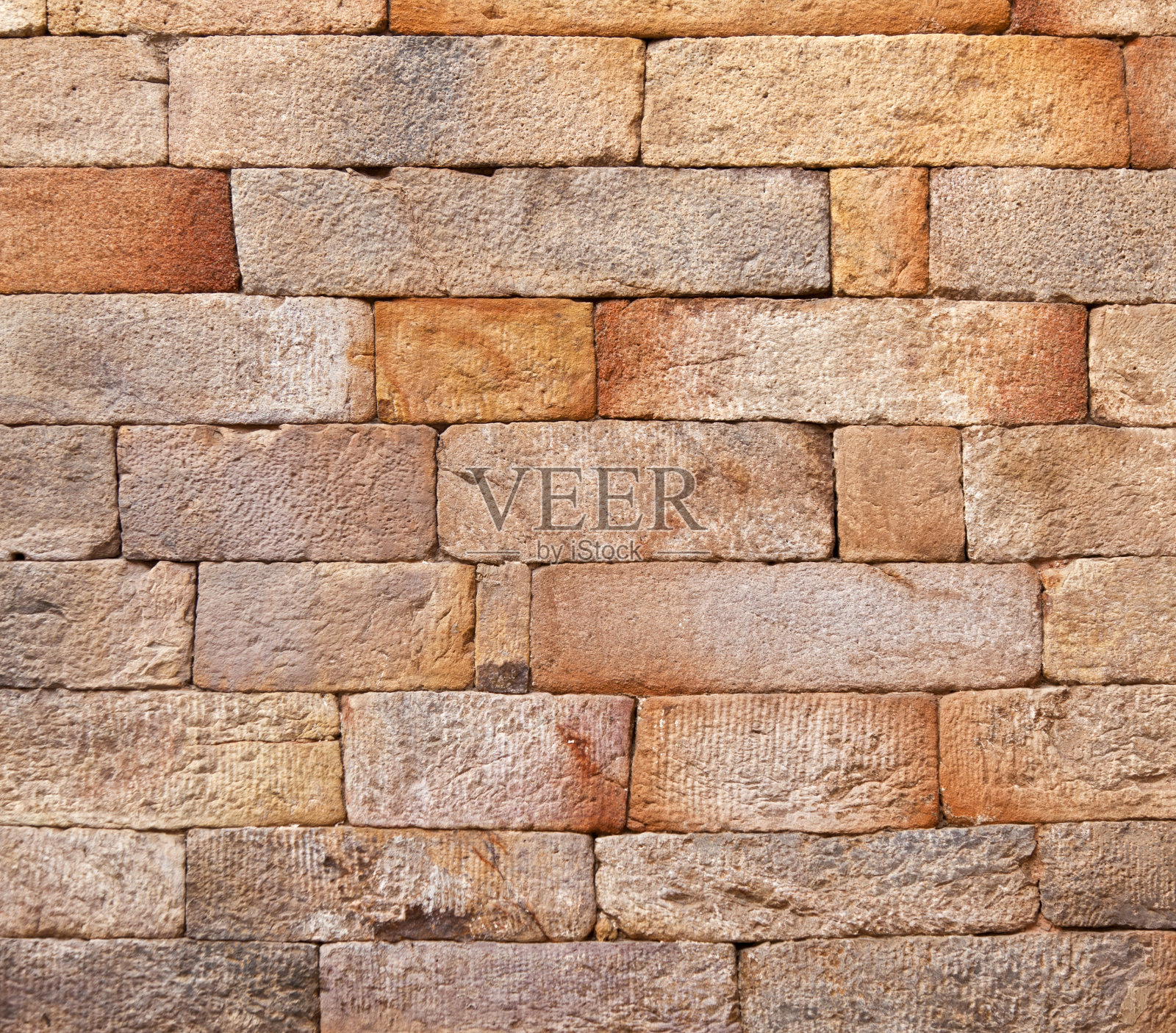 德里历史建筑QTAB Minar的无缝砖照片摄影图片