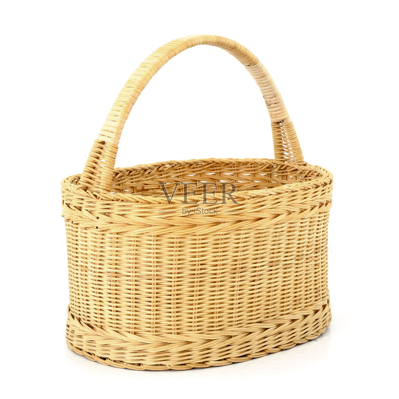 柳条篮子照片摄影图片