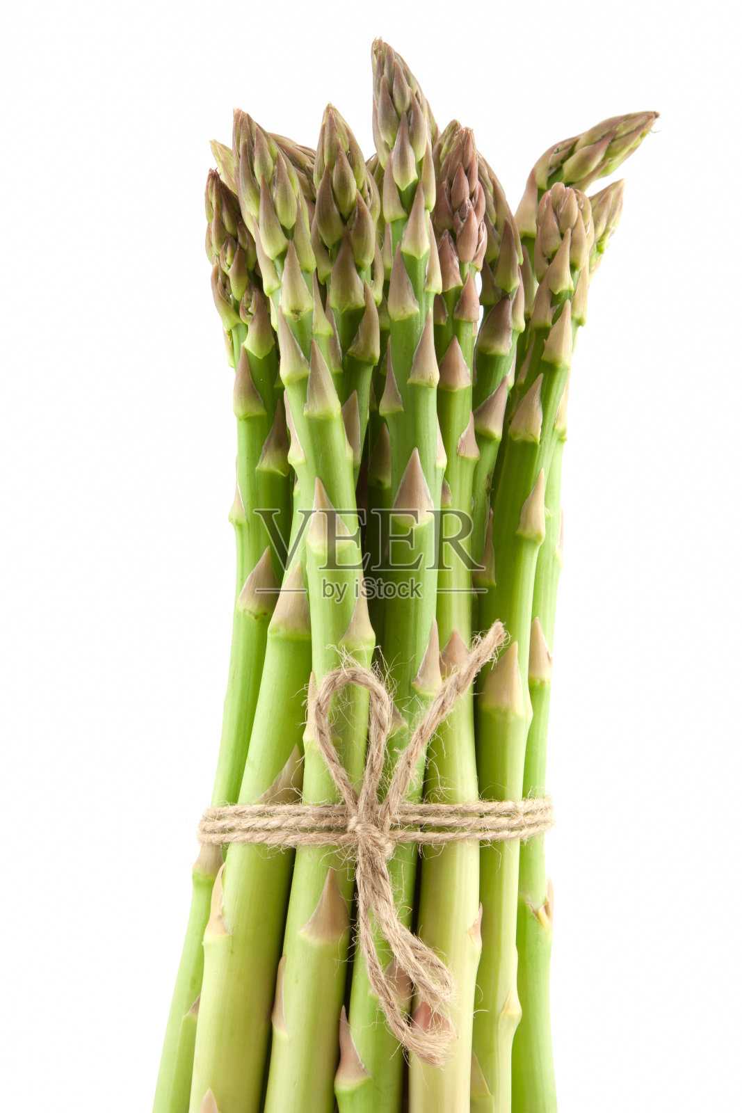 一捆成熟的绿芦笋照片摄影图片