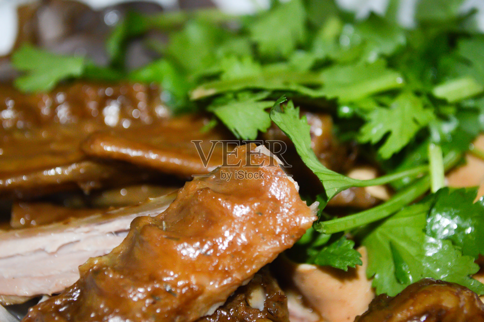 中国著名的潮汕菜:卤水拼盘照片摄影图片