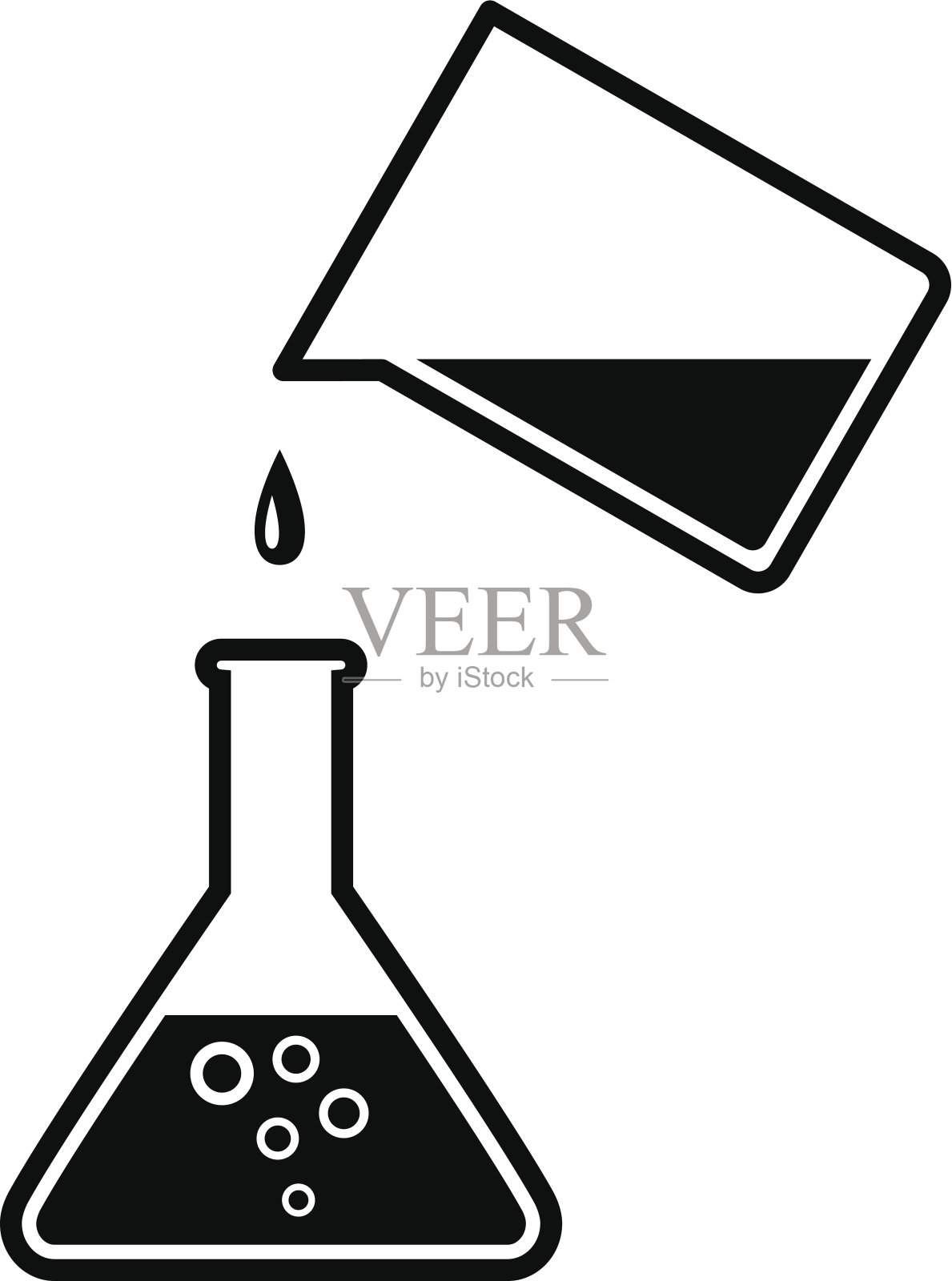 实验室玻璃插画图片素材