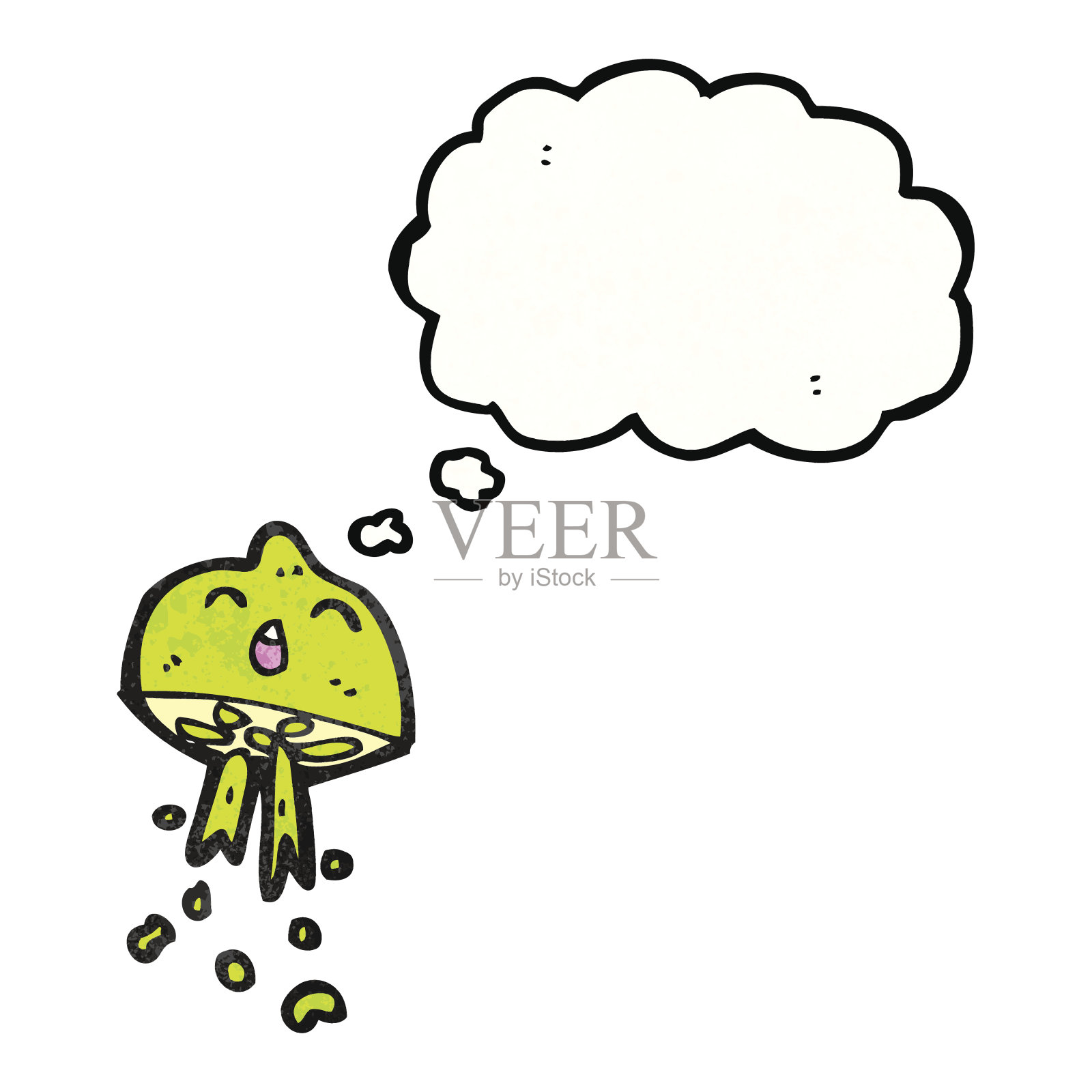 卡通石灰喷射插画图片素材