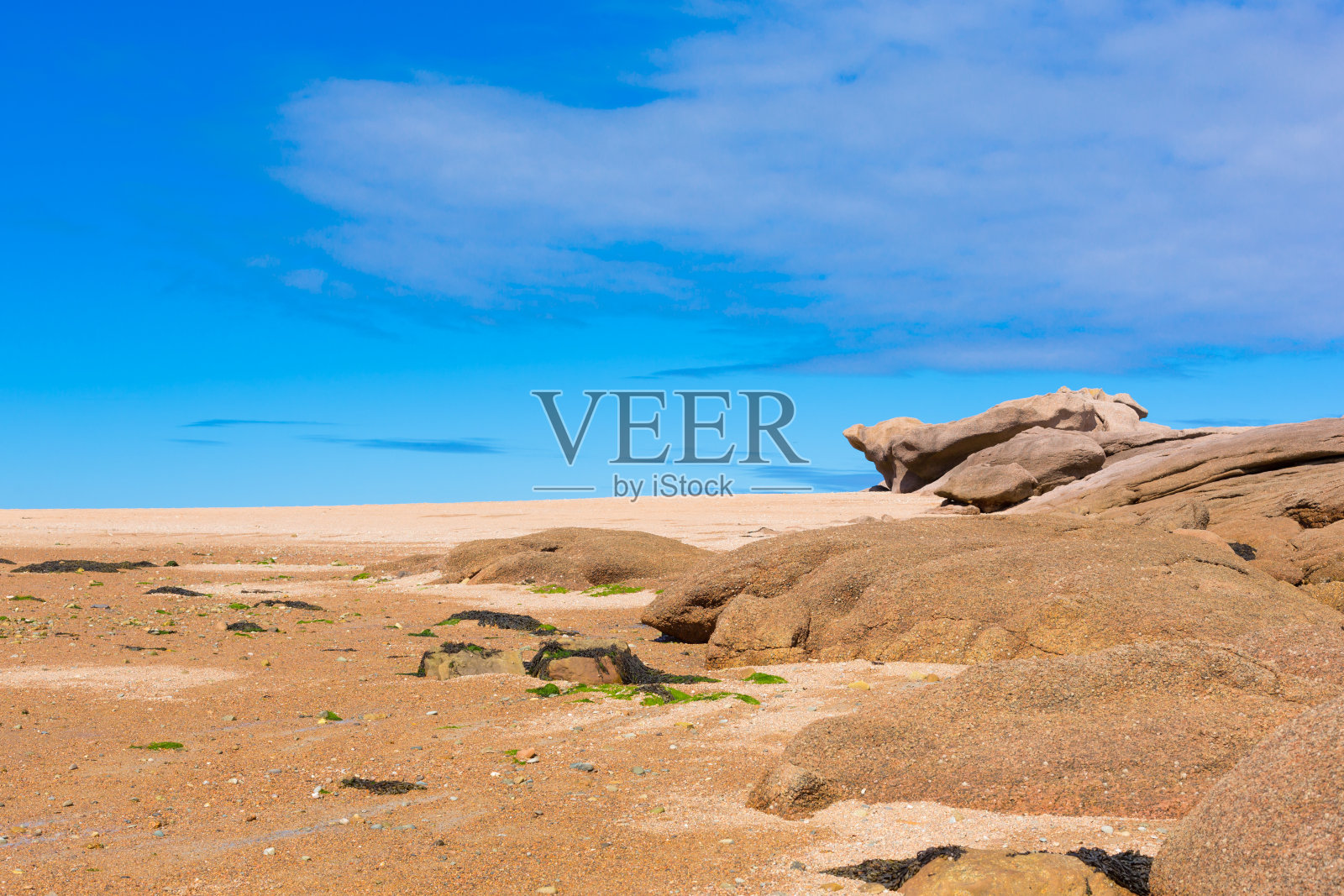 法国,花岗岩海岸照片摄影图片