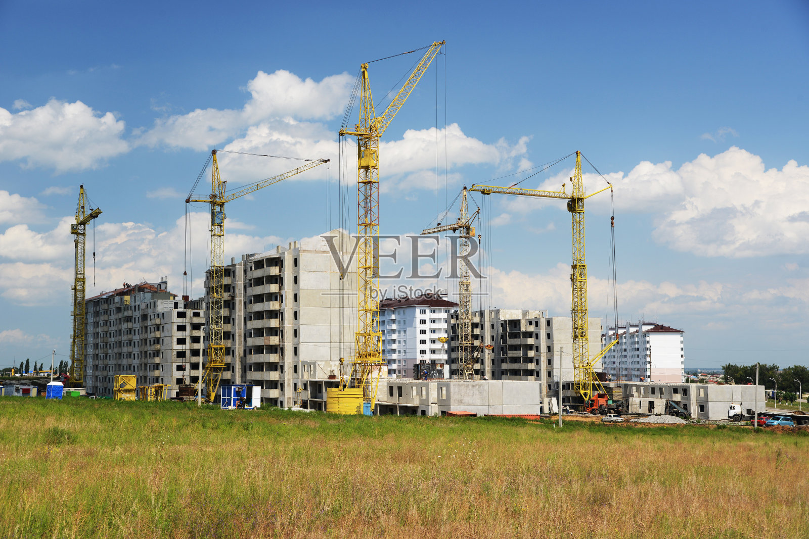 在施工现场照片摄影图片