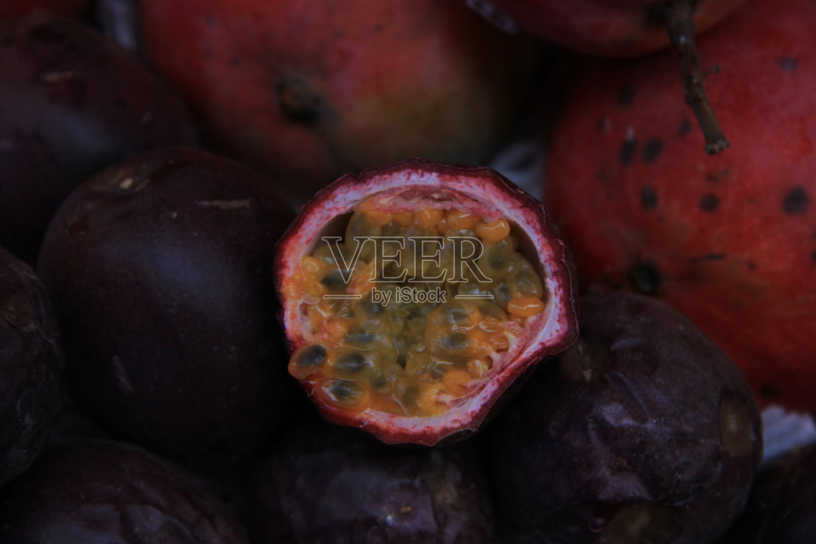 西番莲之果实照片摄影图片