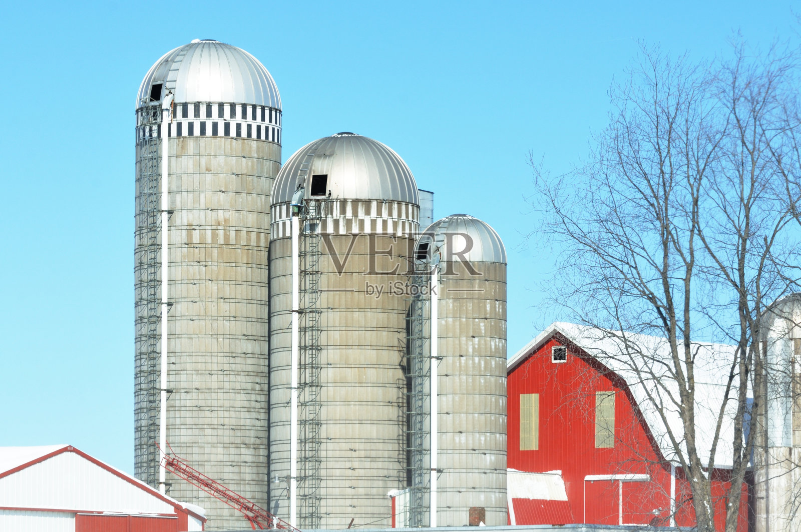 三个筒仓照片摄影图片