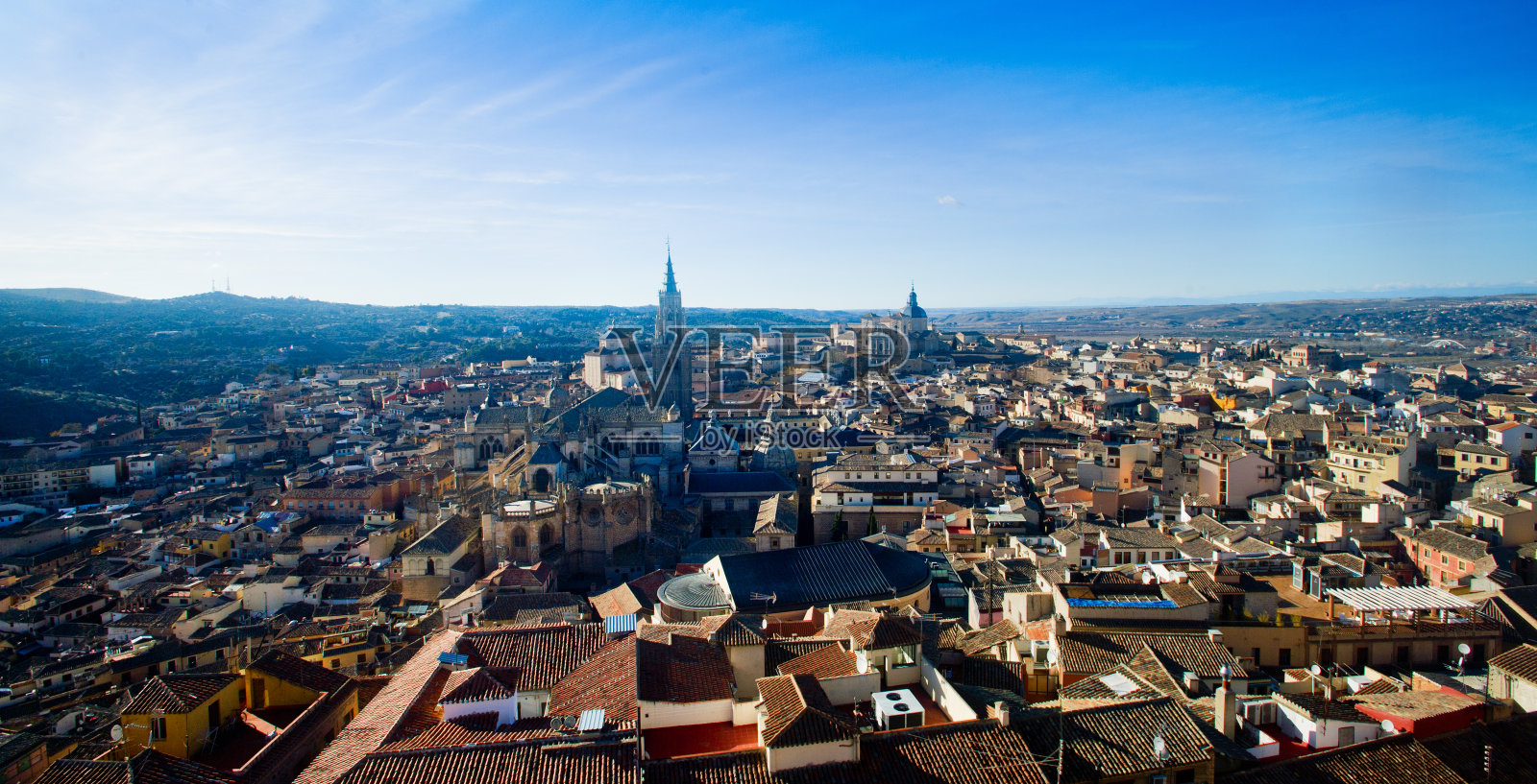 历史名城托莱多照片摄影图片