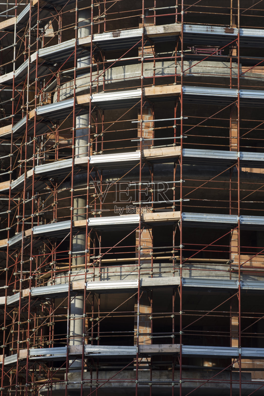 建筑和脚手架照片摄影图片