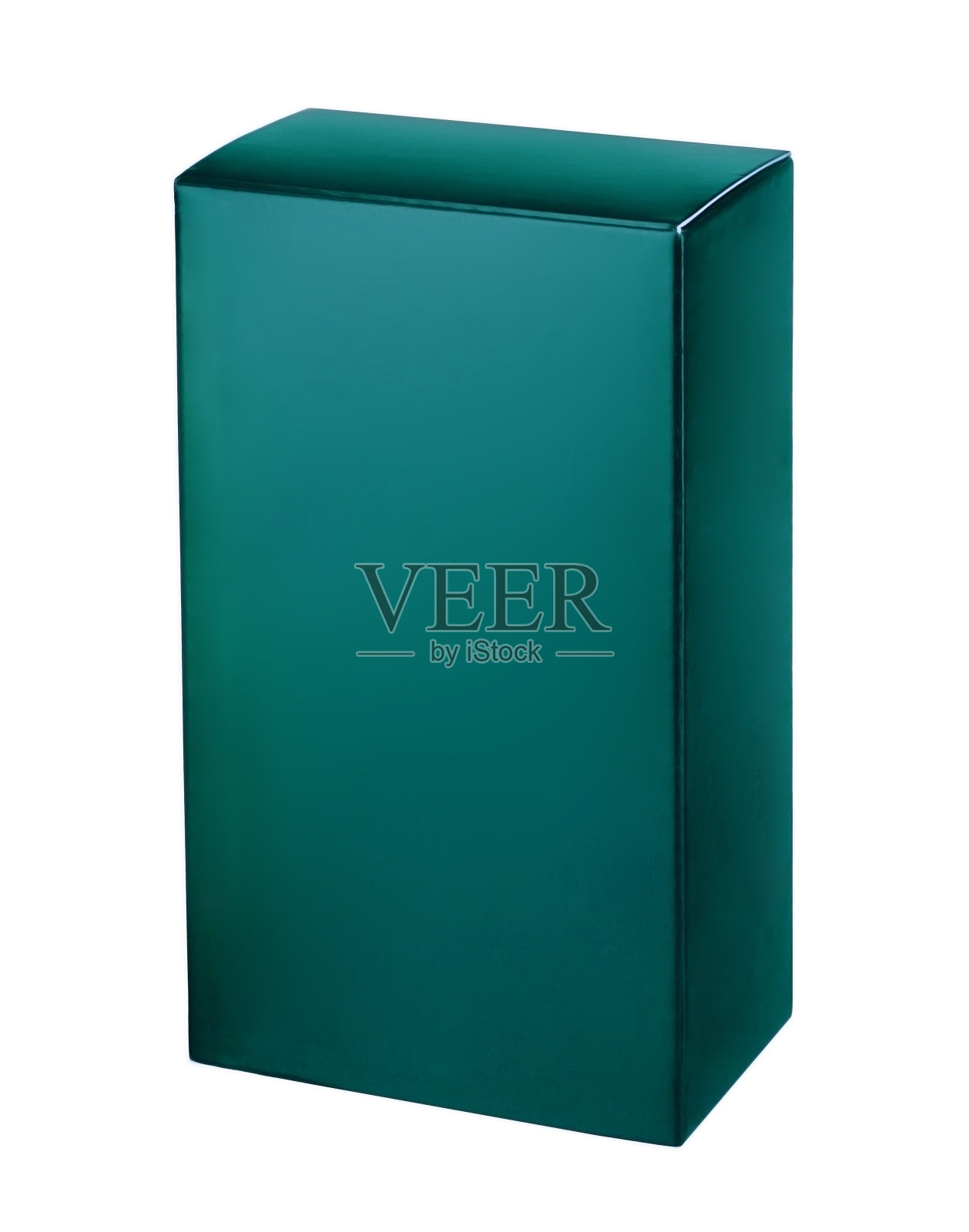 蓝绿化妆品包装盒照片摄影图片