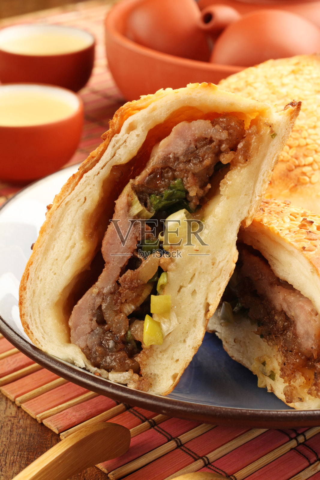 胡椒饼照片摄影图片