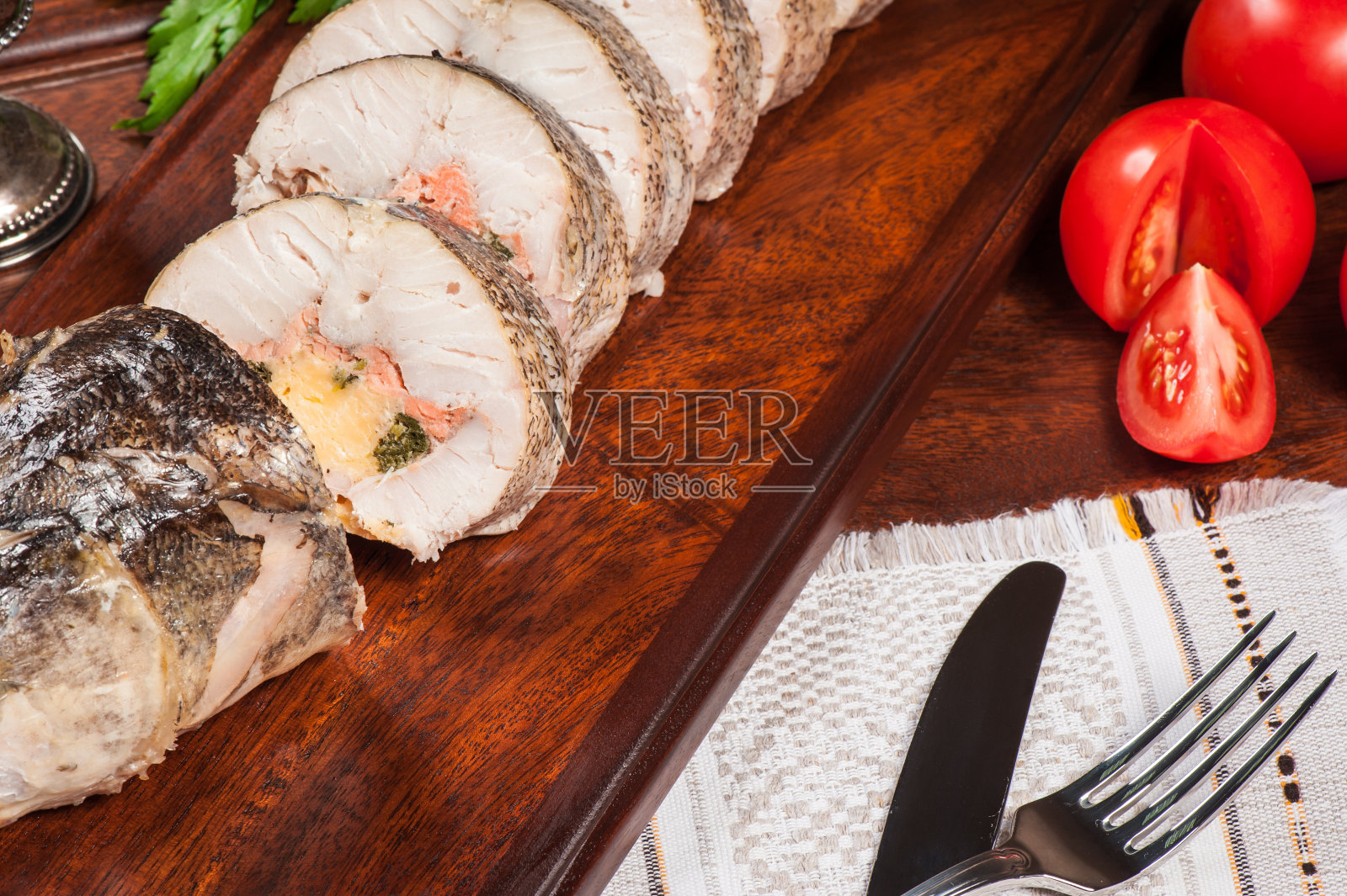 奶酪炸鱼照片摄影图片