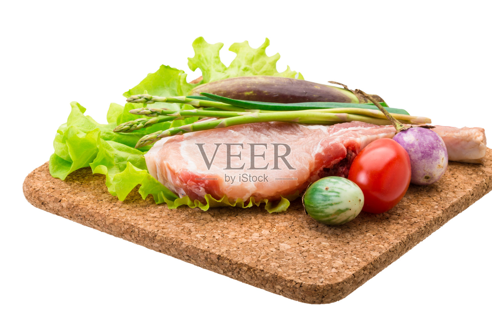 生的牛排照片摄影图片