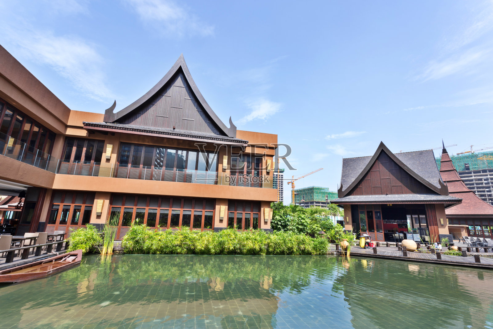 度假村建筑外部照片摄影图片