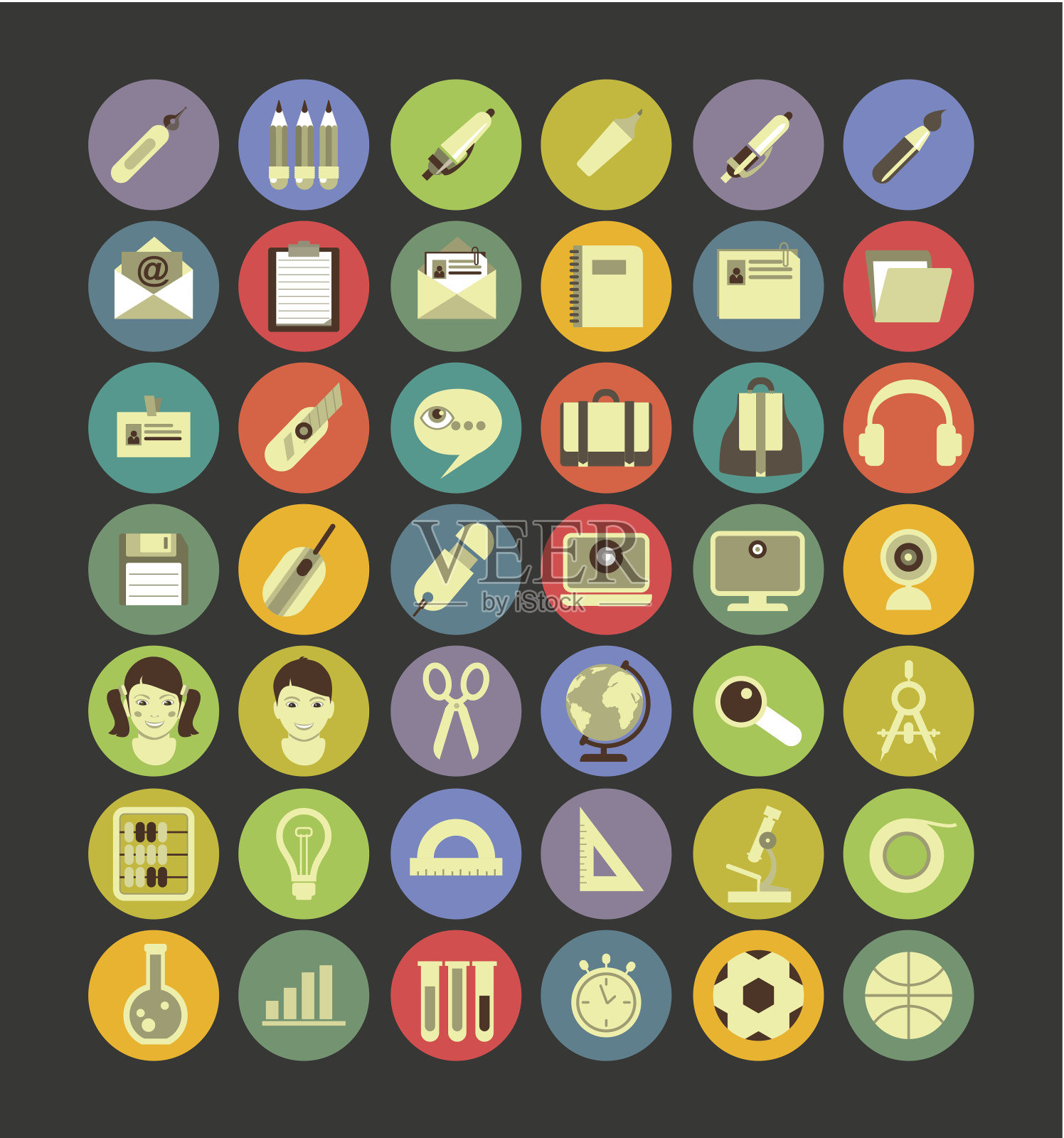 教育的图标图标素材