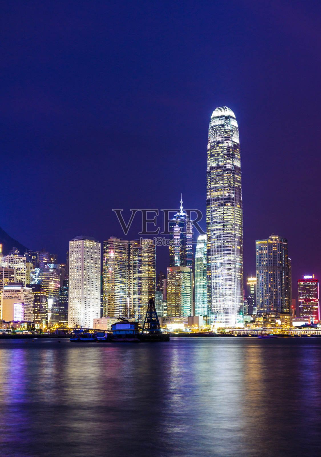 香港的夜晚照片摄影图片