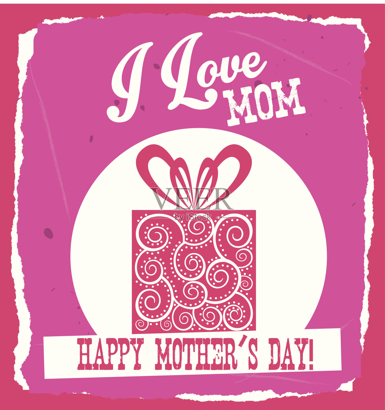 母亲节插画图片素材