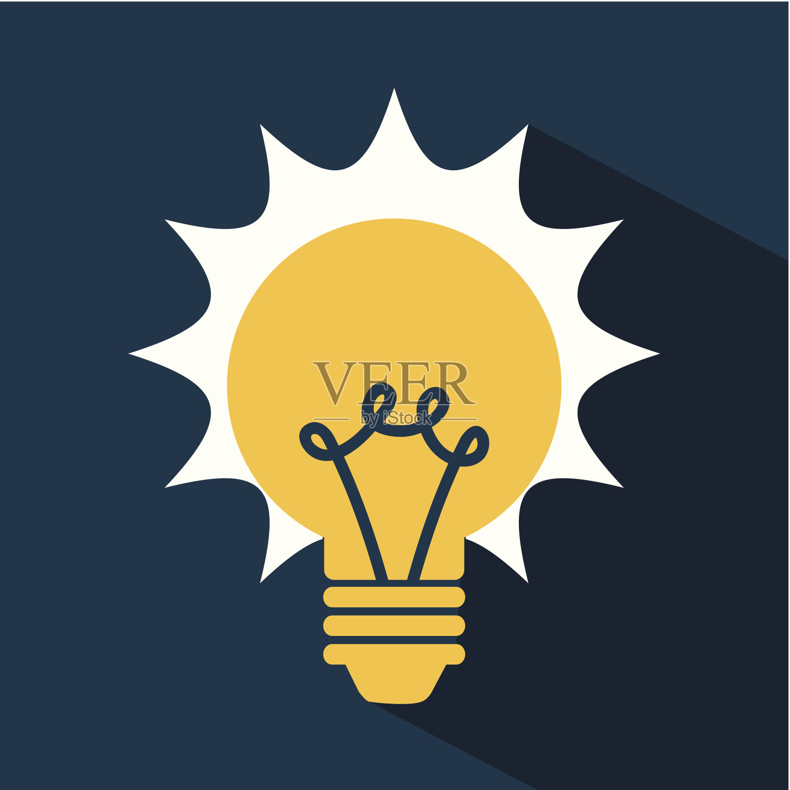 灯泡插画图片素材