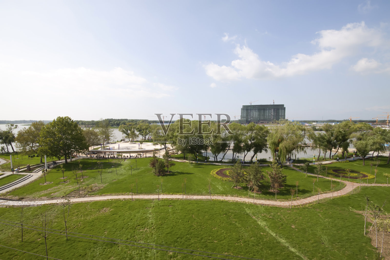 河上的桥照片摄影图片