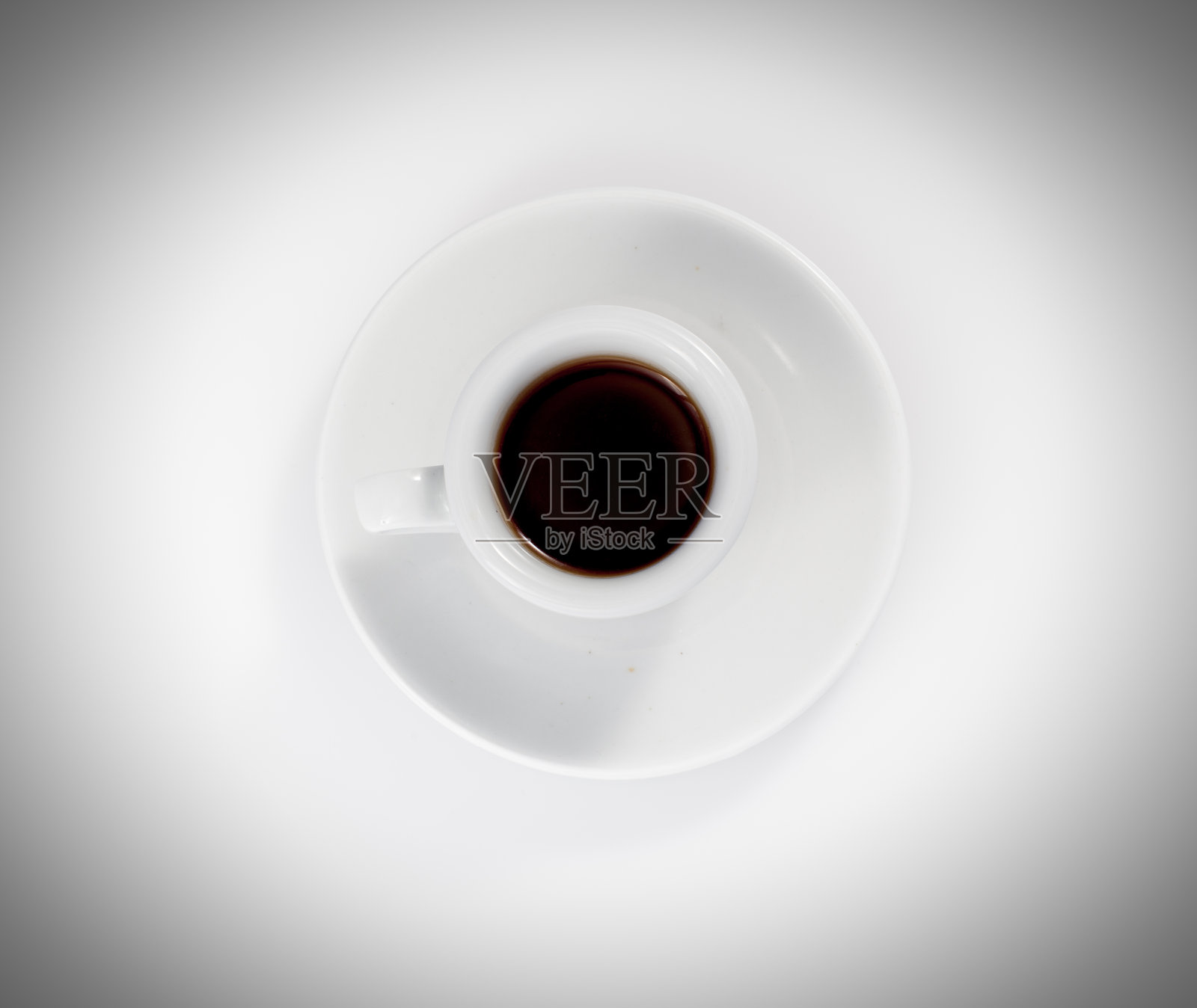 浓缩咖啡杯孤立在白色背景上照片摄影图片