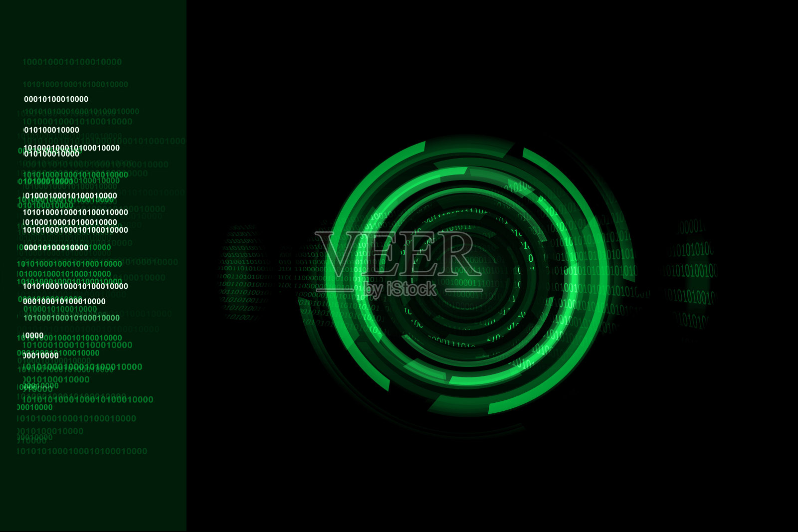 绿色数字技术背景照片摄影图片