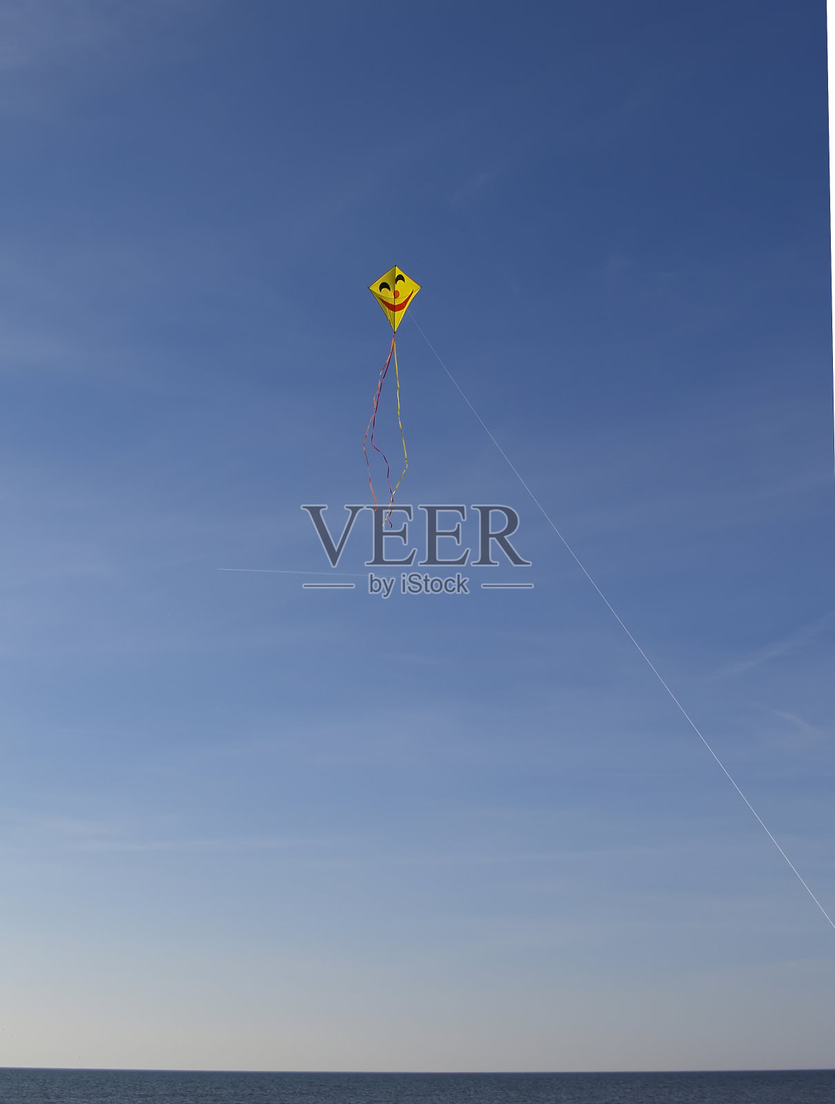 微笑着的风筝照片摄影图片