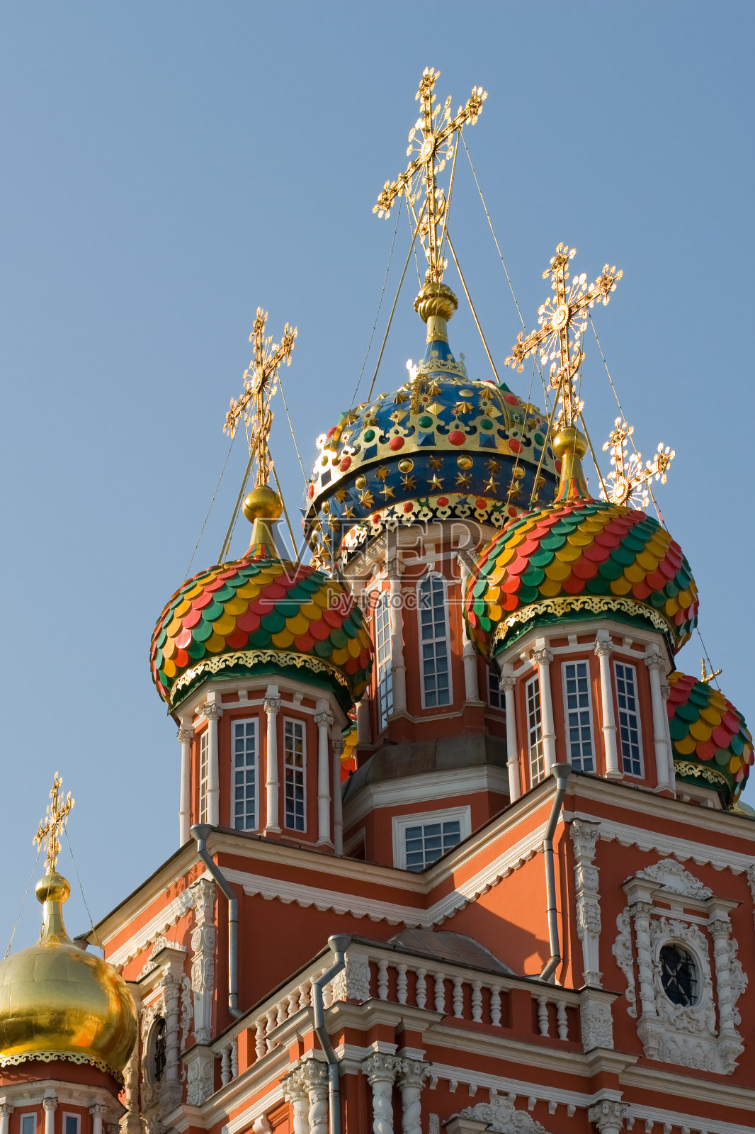 俄罗斯东正教教堂照片摄影图片
