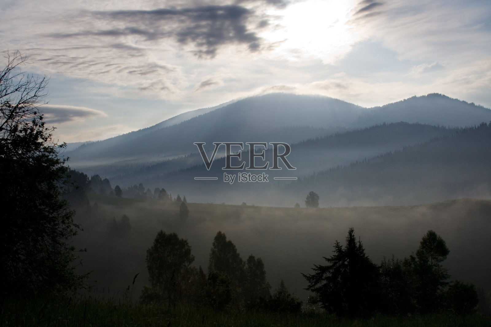 早晨的风景照片摄影图片