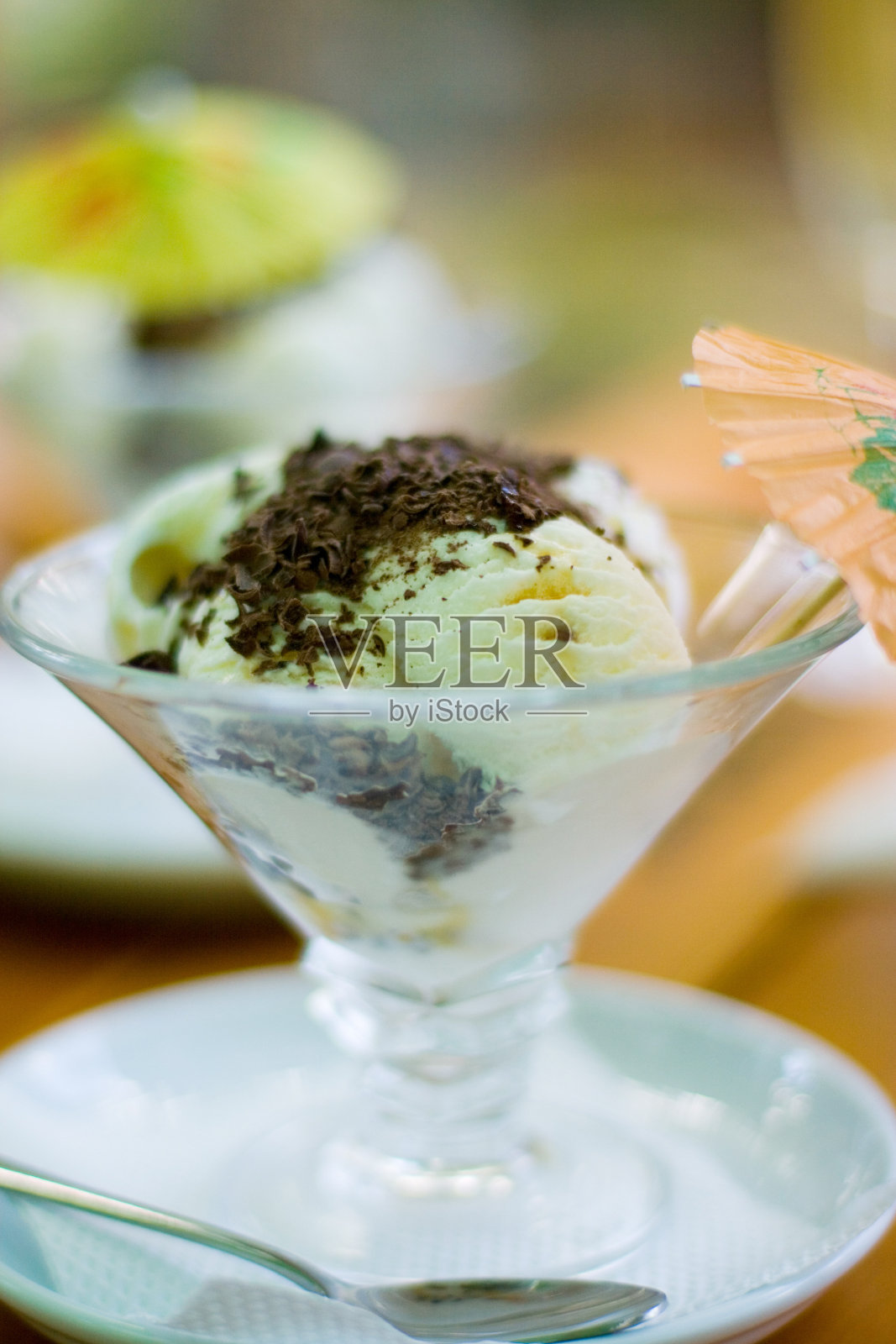 香草冰淇淋照片摄影图片