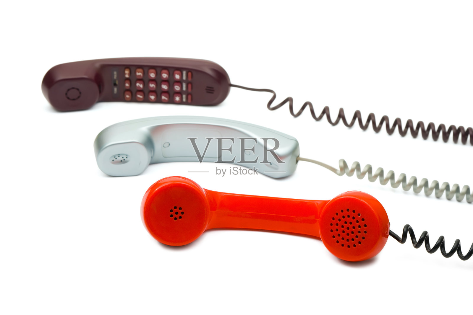 三个电话照片摄影图片