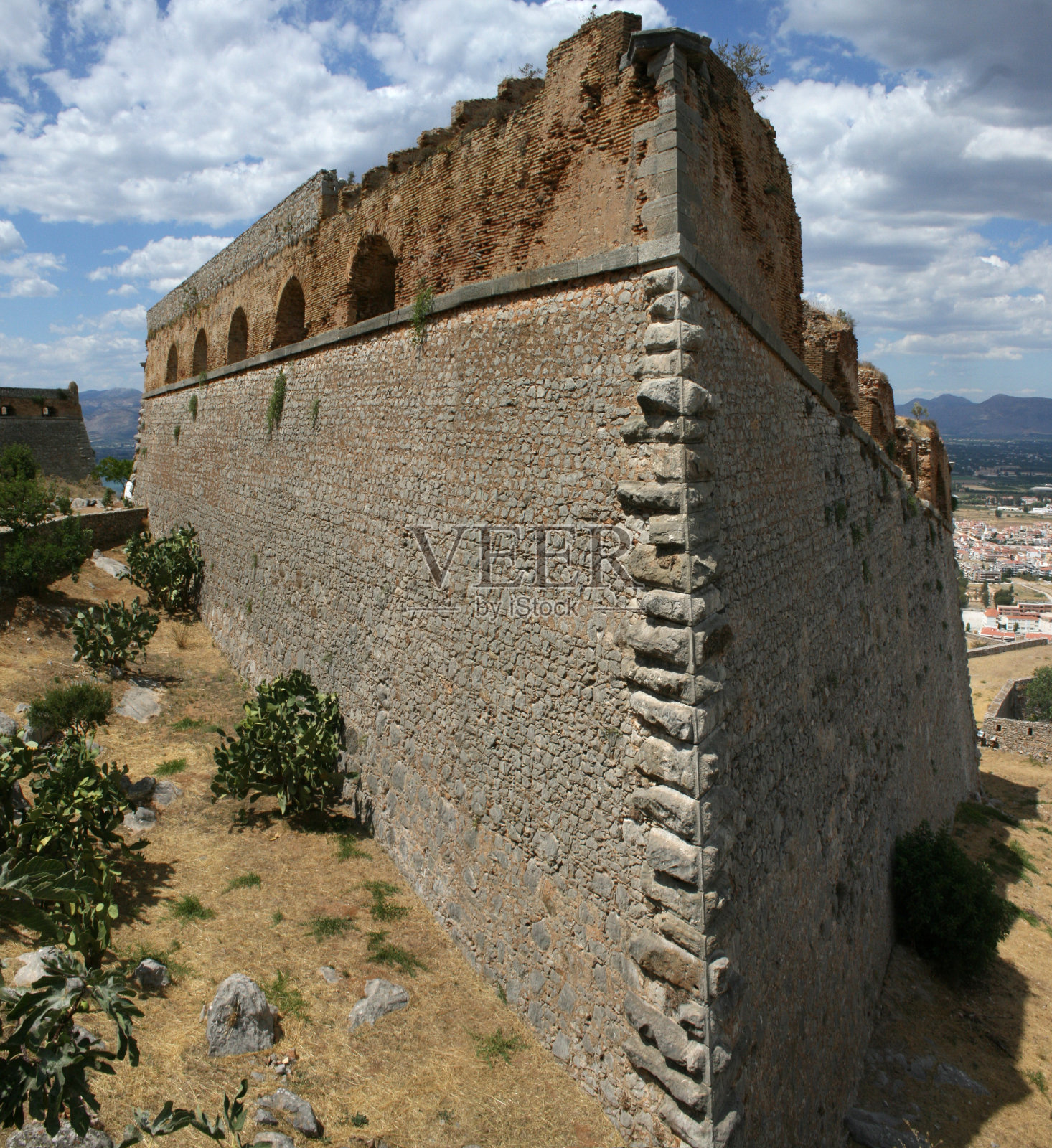 希腊,堡照片摄影图片