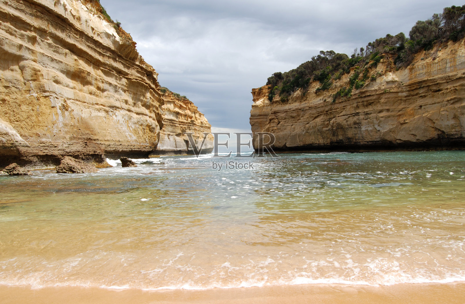 大洋路-阿德湖峡谷照片摄影图片