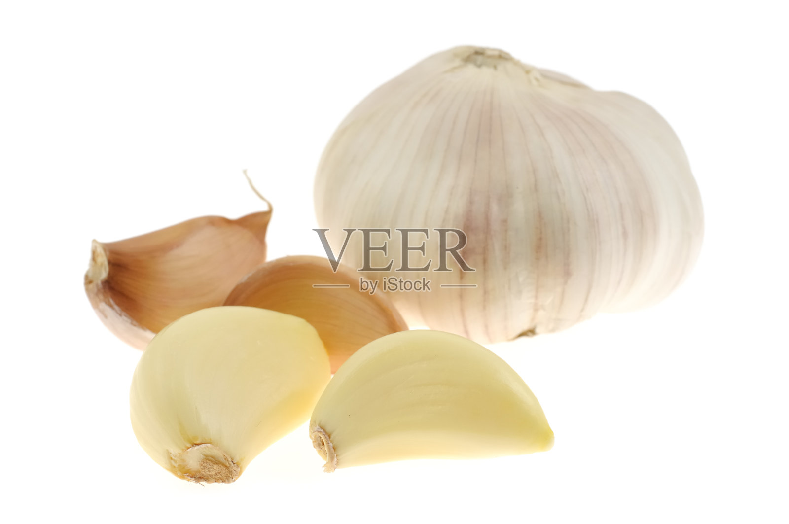 大蒜特写镜头照片摄影图片