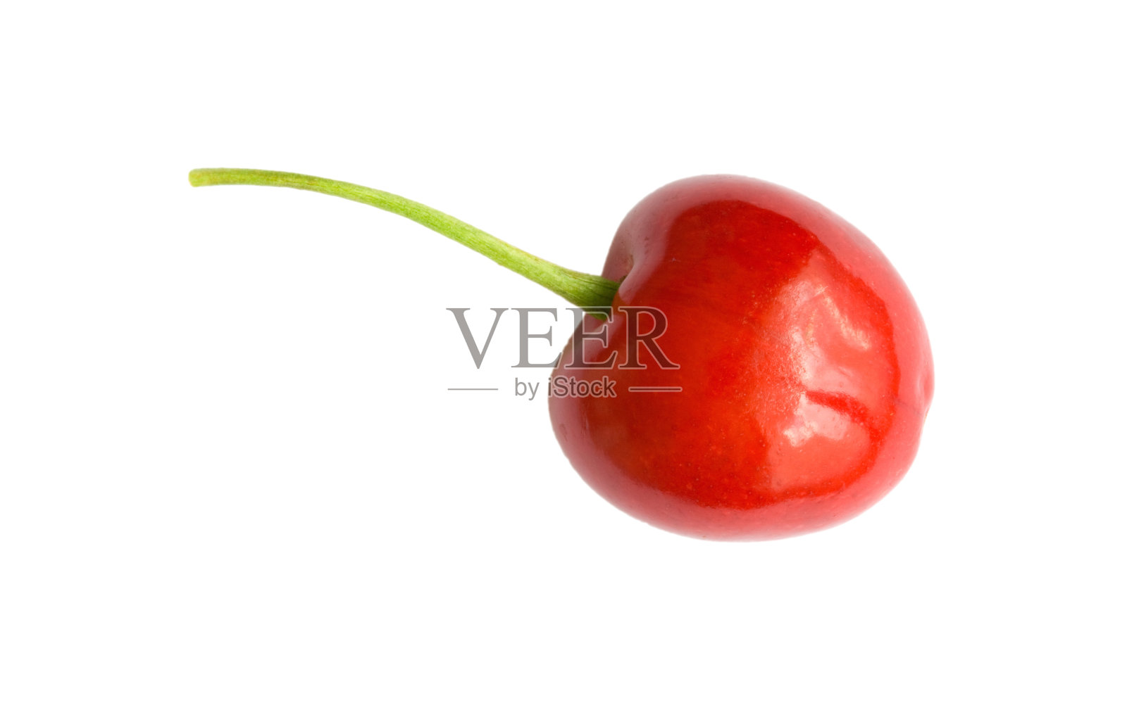 分离于白色上的红樱桃照片摄影图片