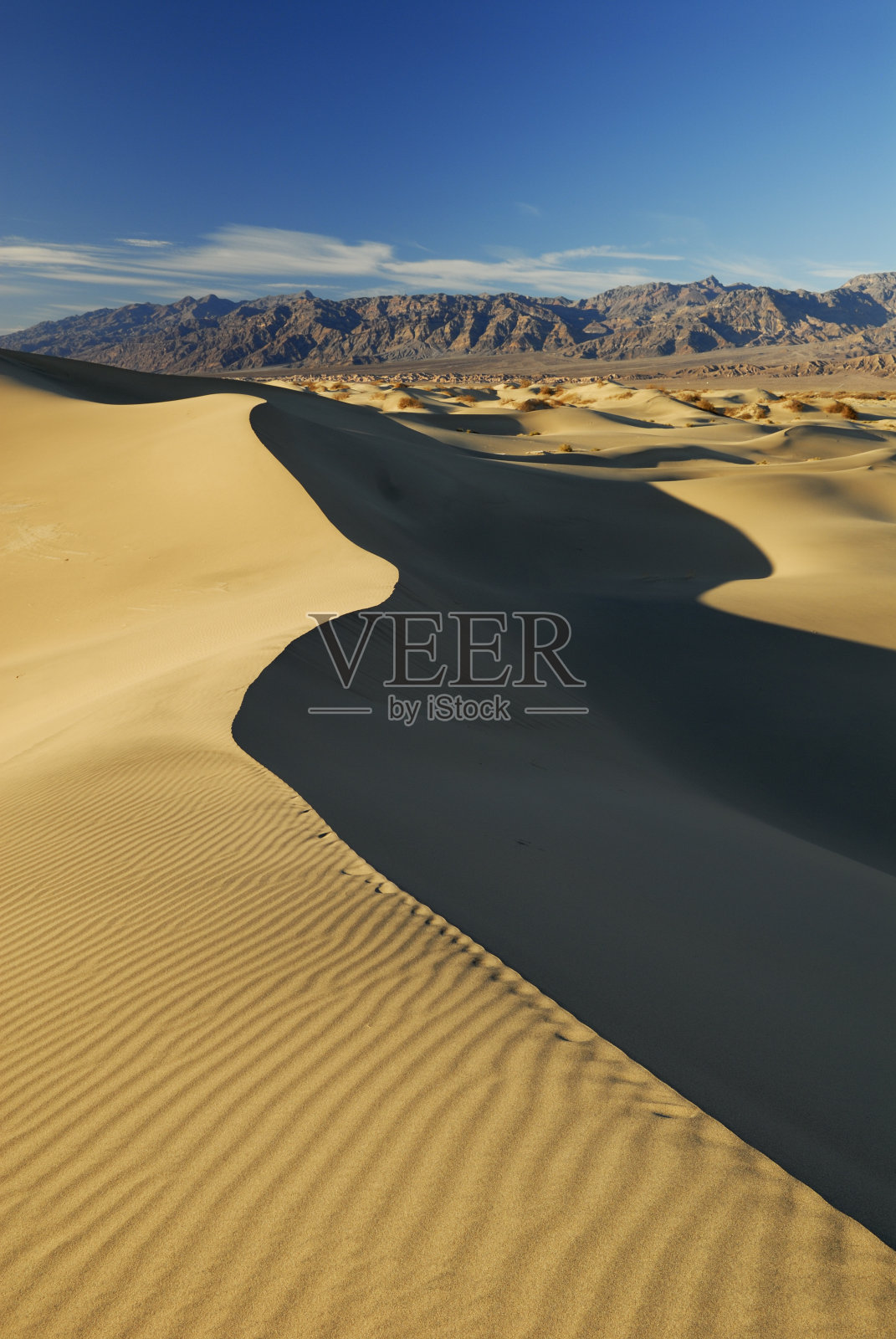 沙漠的沙丘照片摄影图片